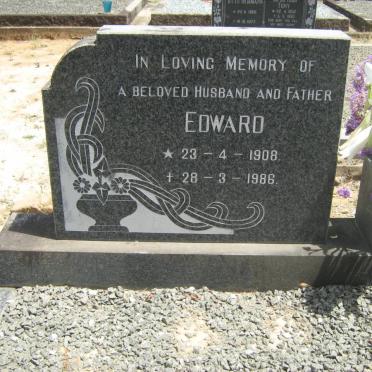 BAUER Edward 1908-1986 &amp; Edna H.W. 1912-1988