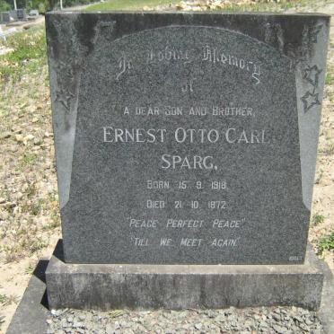 SPARG Ernest Otto Carl 1918-1972