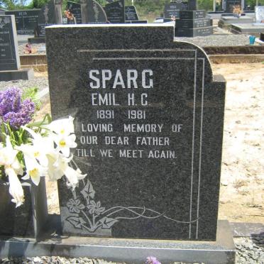 SPARG Emil H.C. 1891-1981