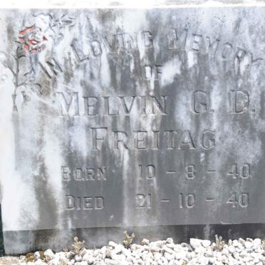 FREITAG Melvin G.D. 1940-1940