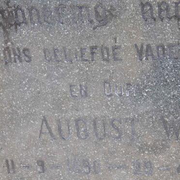 KUMM August W. 1890-1968