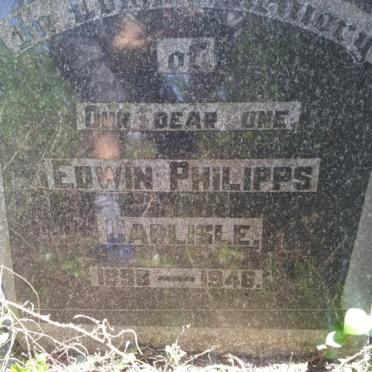 CARLISLE Edwin Philipps 1898-1946