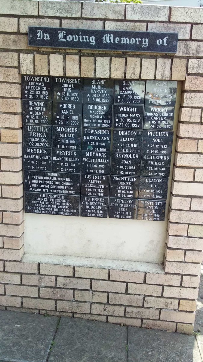 2. Memorial Wall