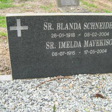 SCHNEIDER Blanda 1918-2004 :: MAYEKISO Imelda 1915-2004