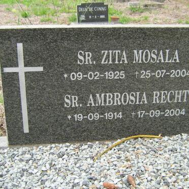 MOSALA Zita 1925-2004 :: RECHT Ambrosia 1914-2004