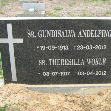 ANDELFINGER Gundisalva 1913-2012 :: WORLE Theresilla 1917-2012