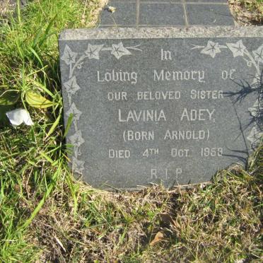 ADEY Lavinia nee ARNOLD -1959