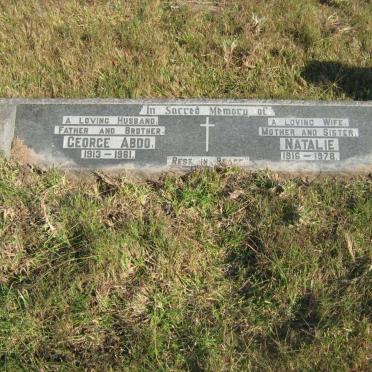 ABDO George 1913-1961 &amp; Natalie 1916-1978