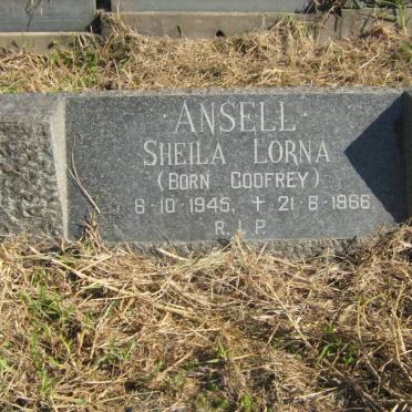 ANSELL Sheila Lorna nee GODFREY 1945-1966