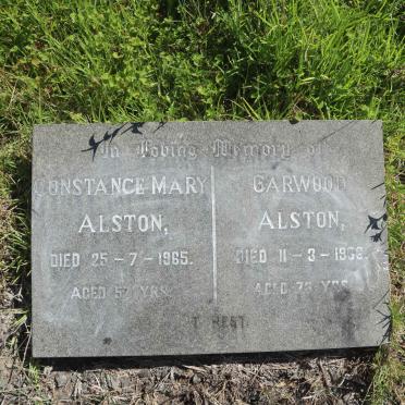 ALSTON Garwood -1958 :: ALSTON Constance Mary -1965