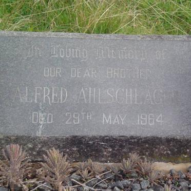AHLSCHLAGER Alfred -1964