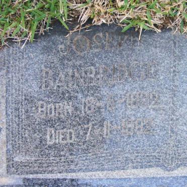 BAINBRIDGE Joseph 1922-1982