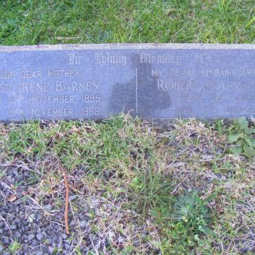 BARNES Robert Stannard 1893-1962 &amp; Rosie Irene 1895-1968