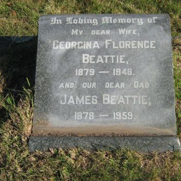 BEATTIE James 1878-1959 &amp; Georgina Florence 1879-1948