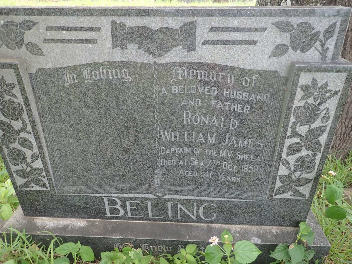 BELING Ronald William James -1959