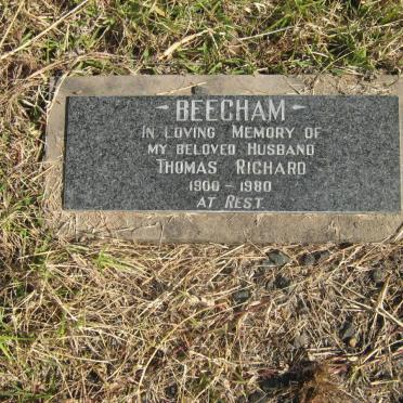 BEECHAM Thomas Richard 1900-1980