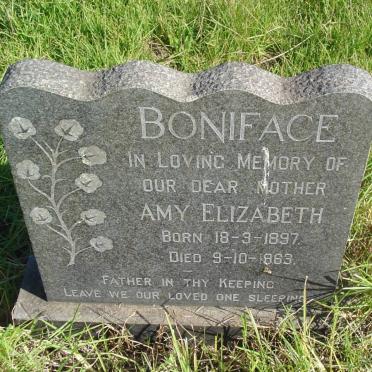 BONIFACE Amy Elizabeth 1897-1963