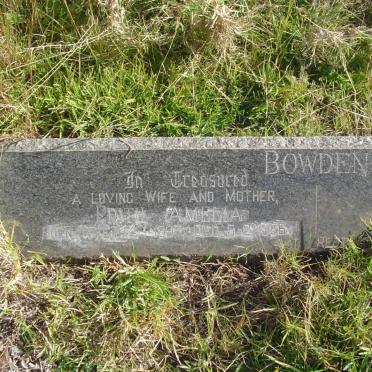 BOWDEN Edith Amelia nee TEE 1897-1966