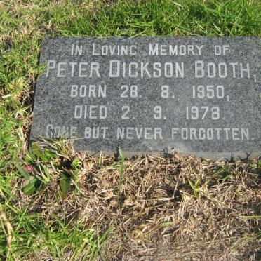BOOTH Peter Dickson 1950-1978
