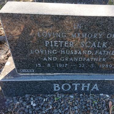 BOTHA Pieter Scalk 1917-1989