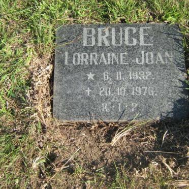 BRUCE Lorraine Joan 1932-1976