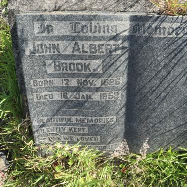BROOK John Albert 1896-1958