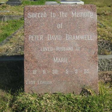BRAMWELL Peter David 1930-1955
