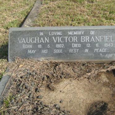 BRANFIELD Vaughan Victor 1902-1943
