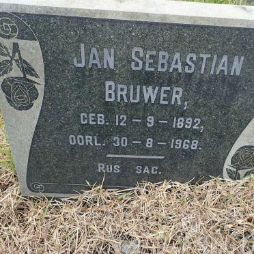 BRUWER Jan Sebastian 1892-1968
