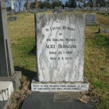 BUHAGIAR Alice 1902-1979