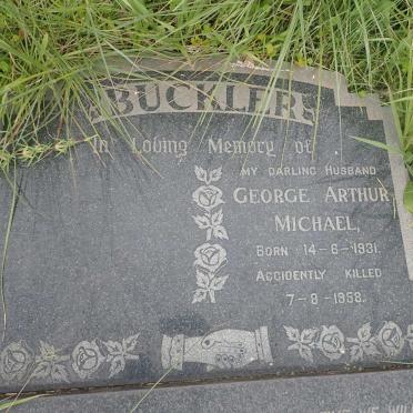 BUCKLER George Arthur Michael 1931-1958