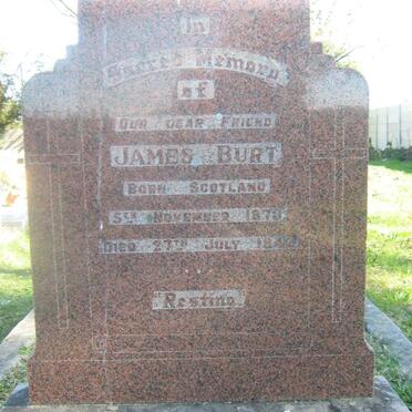BURT James 1873-1942