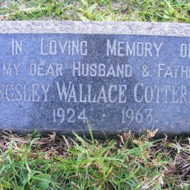 COTTERRELL Kingsley Wallace 1924-1963