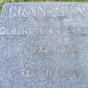 CRANKSHAW Gilbert Henry Bristow 1909-1984