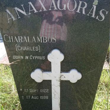 CHARALAMBOS Anaxagoras 1922-1998