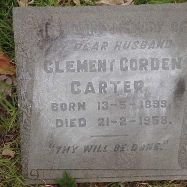 CARTER Clement Gorden 1899-1958