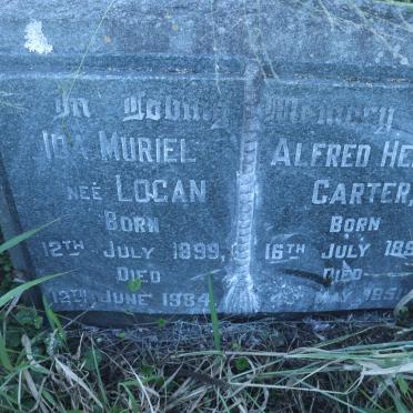 CARTER Alfred Henry 1896-1951 &amp; Ida Muriel LOGAN 1899-1984