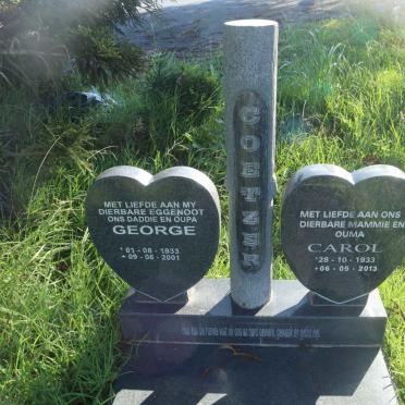 COETZER George 1933-2001 &amp; Carol 1933-2013
