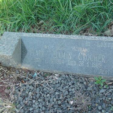 CROCKER Harry James 1904-1963 &amp; Amy Bertha 1904-1989