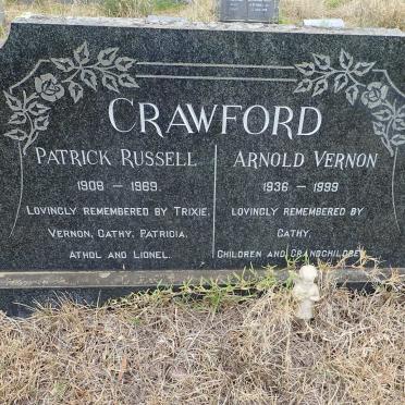 CRAWFORD Patrick Russell 1908-1969 :: CRAWFORD Arnold Vernon 1936-1999