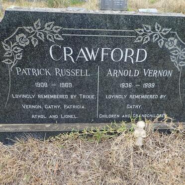 CRAWFORD Patrick Russell 1908-1969 :: CRAWFORD Arnold Vernon 1936-1999