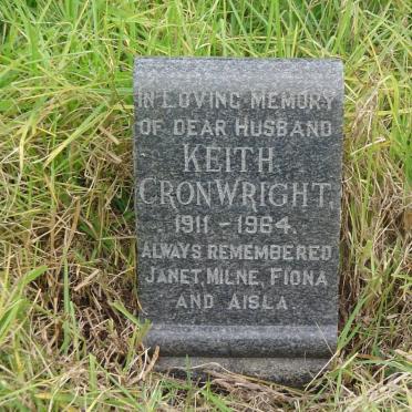 CRONWRIGHT Keith 1911-1964