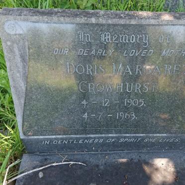CROWHURST Doris Margaret 1905-1963
