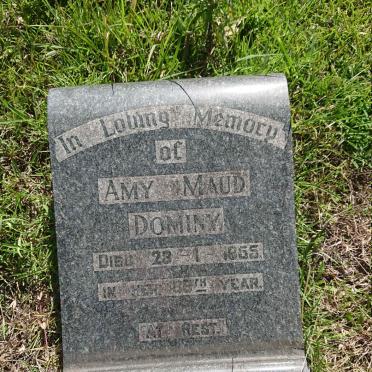 DOMINY Amy Maud -1955