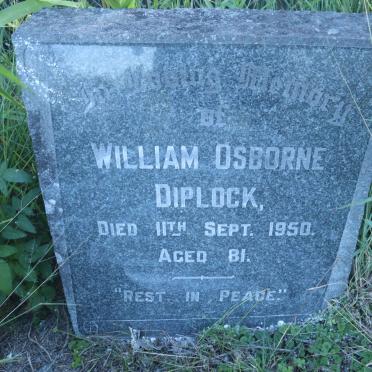 DIPLOCK William Osborne -1950