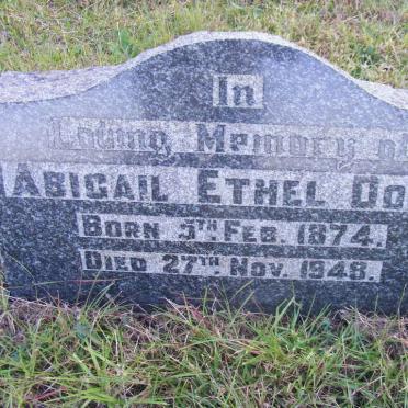 DODD Abigail Ethel 1874-1948