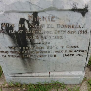 DONNELL Minnie -1916 :: DONNELL Robert Conn -1916