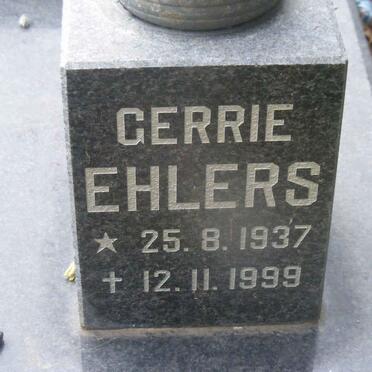 EHLERS Gerrie 1937-1999