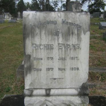 EVANS Richie 1917-1939