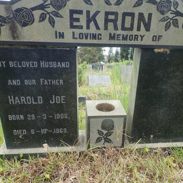 EKRON Harold Joe 1906-1969
